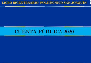Cuenta Publica 2020